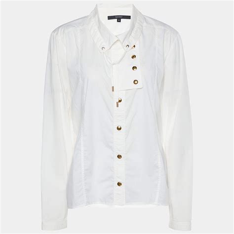 gucci shirt buttons|gucci long sleeve button up.